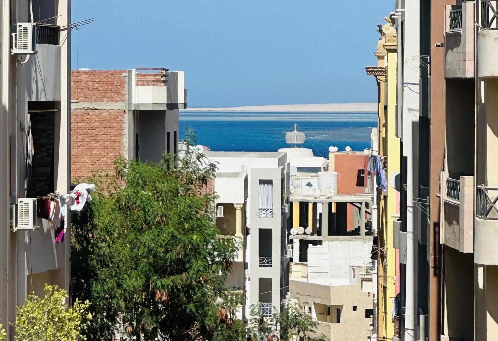 Zebra Apartments Hurghada Center Dış mekan fotoğraf