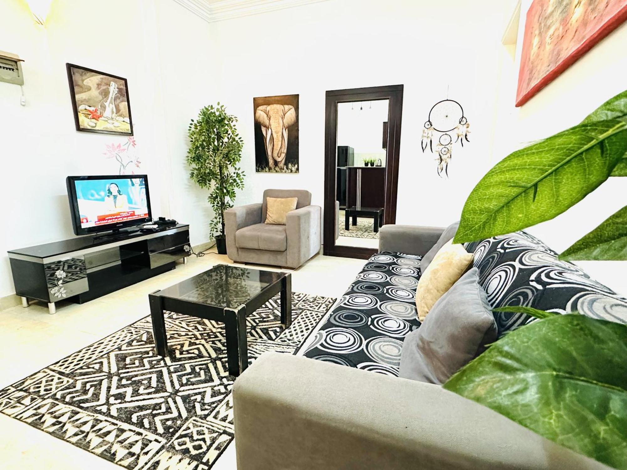 Zebra Apartments Hurghada Center Dış mekan fotoğraf